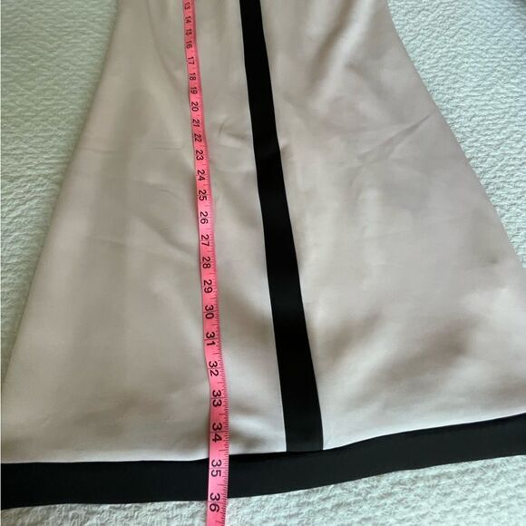 Betsy Johnson pale pink shift dress with black accent bows size 8 - Picture 5 of 12